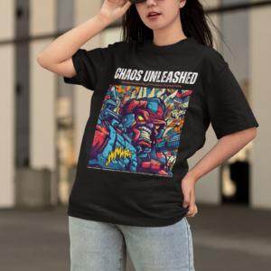 AI Generated Warzone T-Shirt: 'Chaos Unleashed' | Ultimate Design